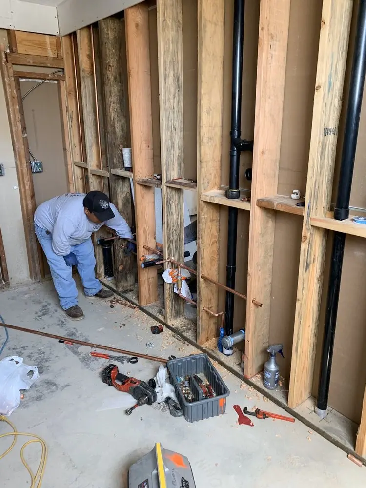 Commercial rough-in plumbing for Gas Line Repair in Michaels Mill